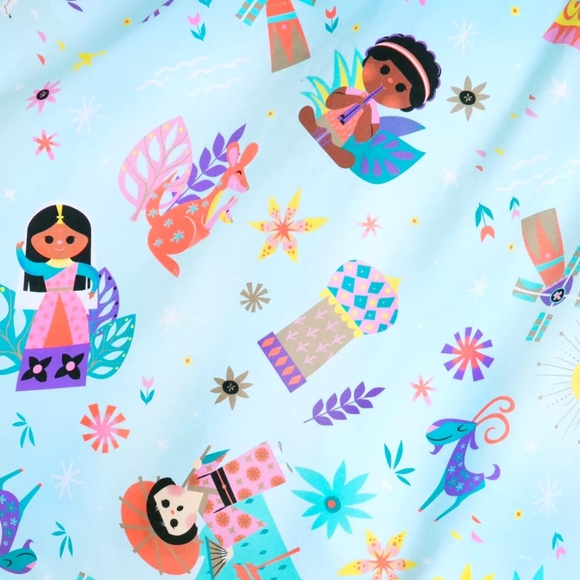 Disney it's a small world Dress for Women 2X 24/26 NWT! STILL IN PLASTIC!! - Picture 5 of 6